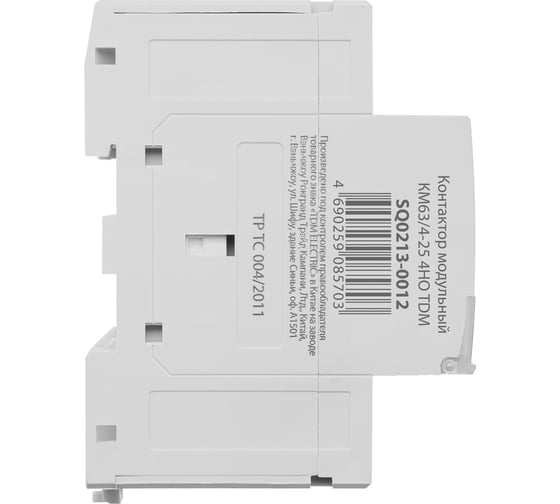 Модульный контактор TDM КМ63/4-25 SQ0213-0012