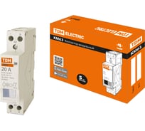 Модульный контактор TDM ELECTRIC КМ63/2-20 1НО;1НЗ SQ0213-0006