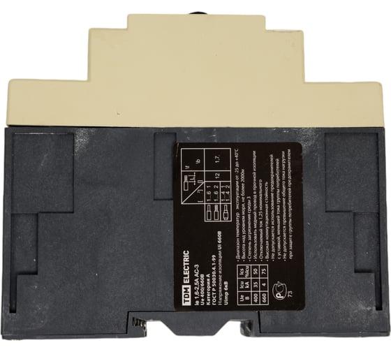Пускатель TDM ПРК80-2,5 SQ0212-0017