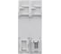 Модульный трехпозиционный переключатель TDM ELECTRIC МП-63 2P 40А SQ0224-0016 6