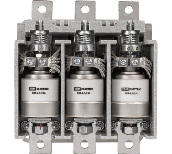 Вакуумный контактор TDM ELECTRIC квт-1,14-2,5/250, 220в ac/dc, 4но+3нз SQ0759-0014