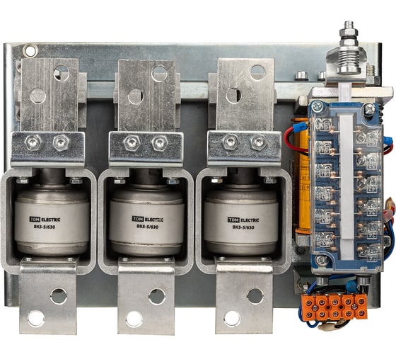 Вакуумный контактор TDM ELECTRIC квт-1,14-5/ 630, 380в ac/dc, 3но+2нз SQ0759-0021