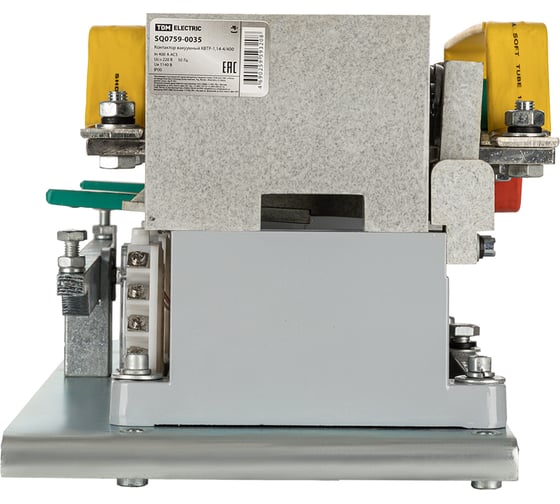 Вакуумный контактор TDM ELECTRIC квтр-1,14-4/400, 220в ac/dc, 8но+6нз, реверсивный SQ0759-0035