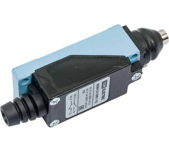 Концевой выключатель TDM вккн-2110м11-у2 кнопочный толкатель 5а 1з+1р ip65 SQ0732-0028