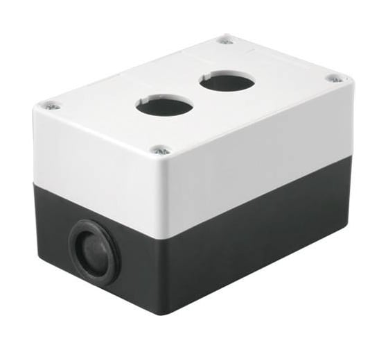 Кнопочный пост, белый КП 102 2 EKF cpb-102-w 154023 1