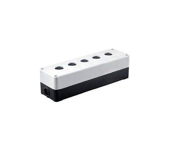 Кнопочный пост, белый КП 105 5 EKF cpb-105-w 224516 1