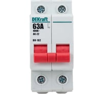 Выключатель нагрузки DEKraft ВН102-2Р-063А 17007DEK 131590