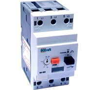 Автомат защиты двигателя DEKraft ВА402-40.0А-63.0А 21213DEK 161117