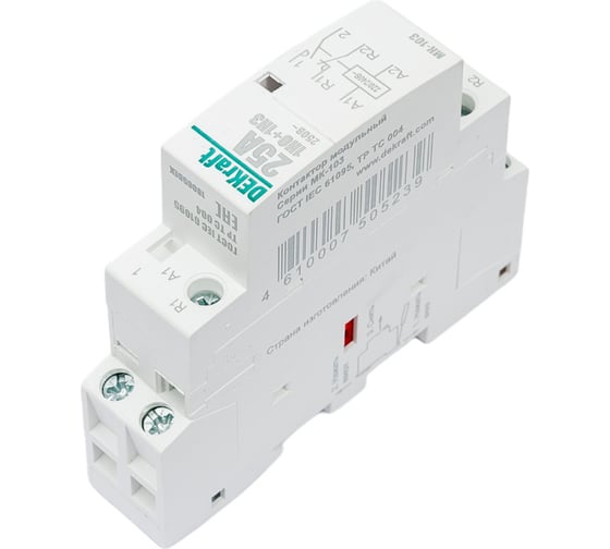 Контактор модульный DEKraft МК103-025A-230B-11 1НО+1НЗ 18065DEK 1113383