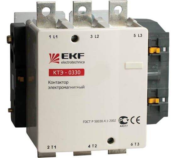 Контактор КТЭ 115А 230В NO EKF ctr-b-115-220 126123