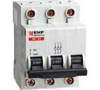 Выключатель нагрузки ВН-63 63А/3П EKF SL63-3-63-pro