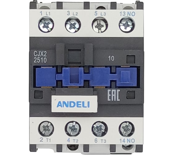 Контактор ANDELI CJX2-2510 25A 24В/AC3 1но 50Гц ADL08-038