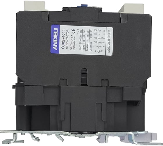 Контактор ANDELI CJX2-4011 40A 220В/AC3 1но+1нз 50Гц ADL08-011