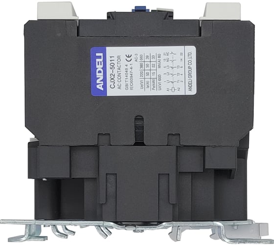 Контактор ANDELI CJX2-5011 50A 220В/AC3 1но+1нз 50Гц ADL08-012