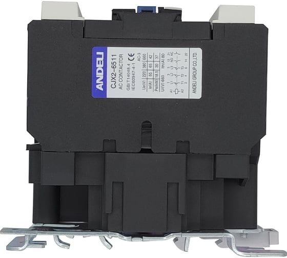 Контактор ANDELI CJX2-6511 65A 220В/AC3 1но+1нз 50Гц ADL08-013