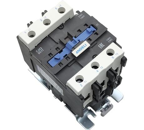 Контактор ANDELI CJX2-9511 95A 220В/AC3 1но+1нз 50Гц ADL08-015