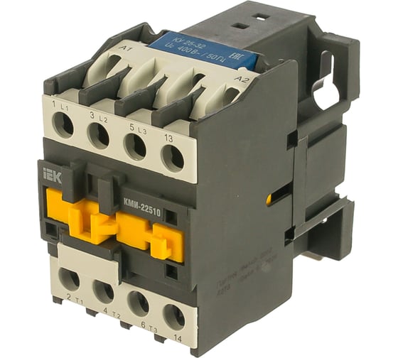 Контактор КМИ-22510 25А 400В 1НО IEK KKM21-025-400-10 67902 1