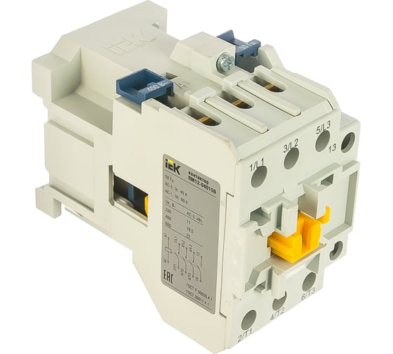 Контактор ПМ12-040150 400В IEK KKP-040-400-10 278190 1