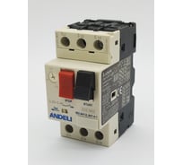 Пускатель ANDELI gv2-m03 0.25а~0.4а кнопочный () ADL06-602