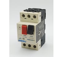 Пускатель ANDELI gv2-m06 1а~1.6a кнопочный () ADL06-605