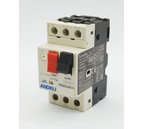 Пускатель ANDELI gv2-m04 0.4а~0.63а кнопочный () ADL06-603