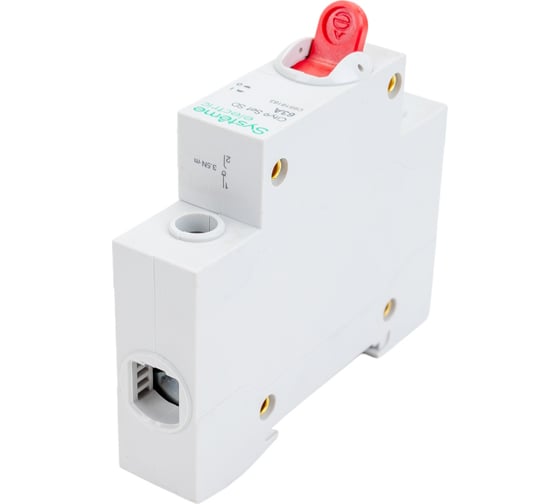 Выключатель нагрузки Systeme Electric City9 set вн 1p 63а 230в (ранее EZ9S16163) C9S16163