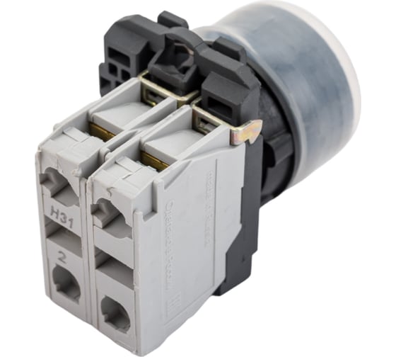Кнопка КЭАЗ КМЕ 4211м 1но+1нз цилиндр IP65 красн. 248244