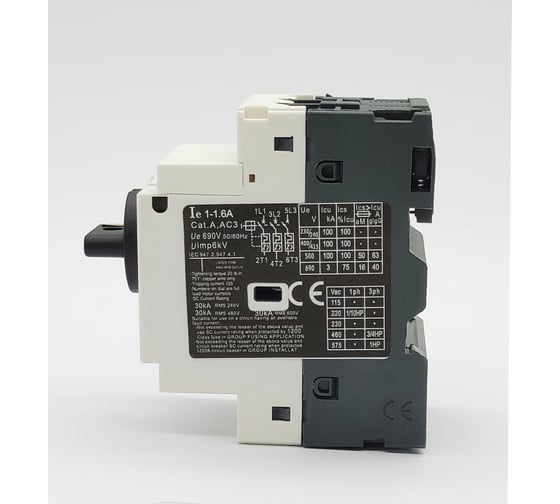 Пускатель ANDELI gv2-p06 1a~1.6a с поворотной ручкой ADL06-620