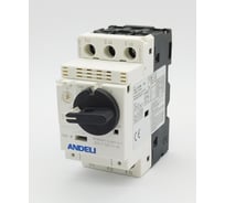Пускатель ANDELI gv2-p08 2.5а~4a с поворотной ручкой ADL06-622