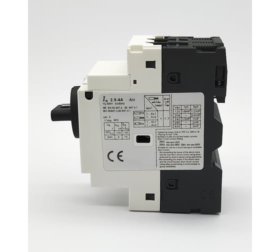Пускатель ANDELI gv2-p08 2.5а~4a с поворотной ручкой ADL06-622