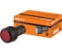Кнопка управления SB7-CW3465 TDM ELECTRIC с возвратом 1НО+1НЗ d22 мм 220 В LED красная IP54 SQ0746-0035 1