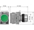 Кнопка с фиксацией TDM ELECTRIC MP2-20G в сборе d22мм 1з+1р зеленая SQ0747-0008 3