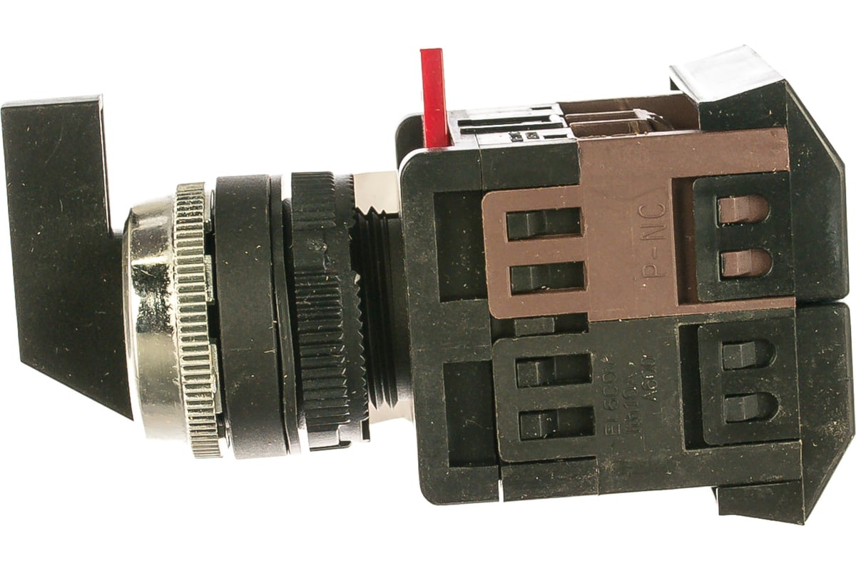 Переключатель на 3 положения, черный I-O-II 1з+1p IEK ALCLR-22 BSW10 .