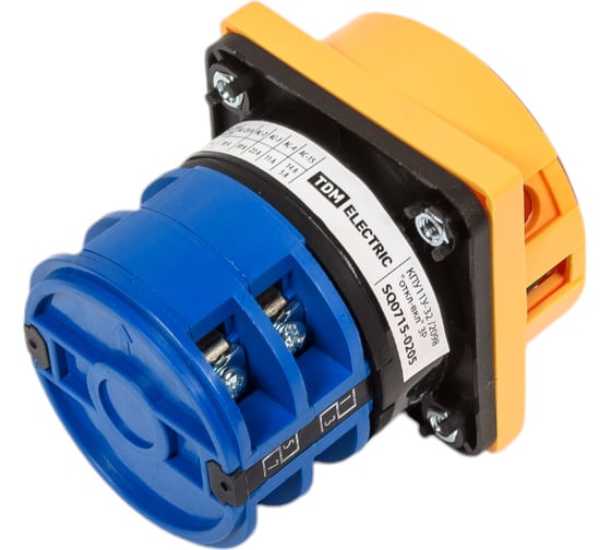 Кулачковый переключатель TDM ELECTRIC КПУ11У-32 /2098 "откл-вкл" 3Р SQ0715-0205