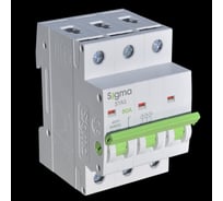 Рубильник Sigma Elektrik 3P 80A, 1 шт SYA3080