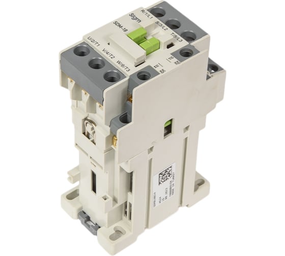 3-полюсный силовой контактор Sigma Elektrik 1NO+1NC - напряжение катушки: 24V DC SDM018024 1