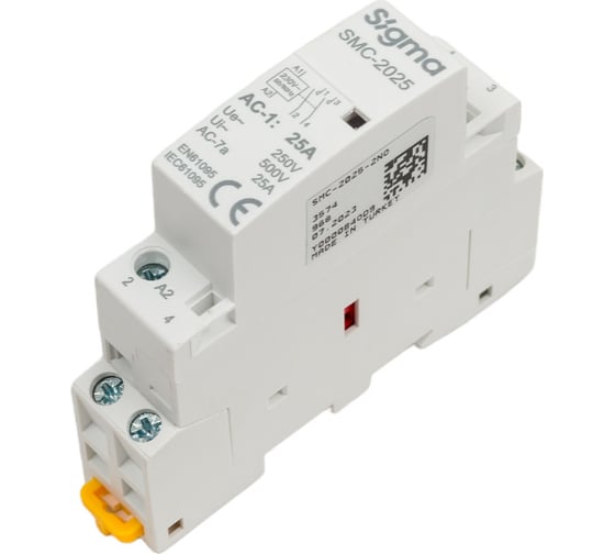Модульный контактор Sigma Elektrik 2 NO 25A Sigma Elektrik SMC-2025-2NO