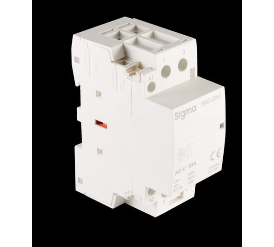 Модульный контактор Sigma Elektrik 2 NO 63A SMC-2063-2NO