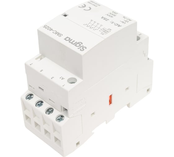 Модульный контактор Sigma Elektrik 4 NO 25A SMC-4025-4NO 1