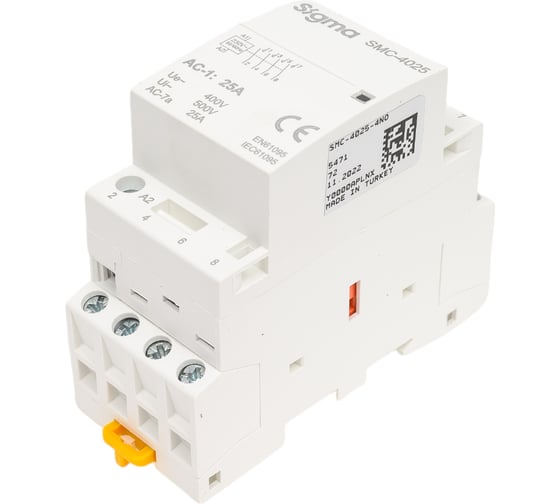 Модульный контактор Sigma Elektrik 4 NO 25A SMC-4025-4NO