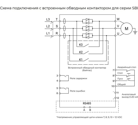Устройство плавного пуска INSTART sbi-11/23-04 00061300