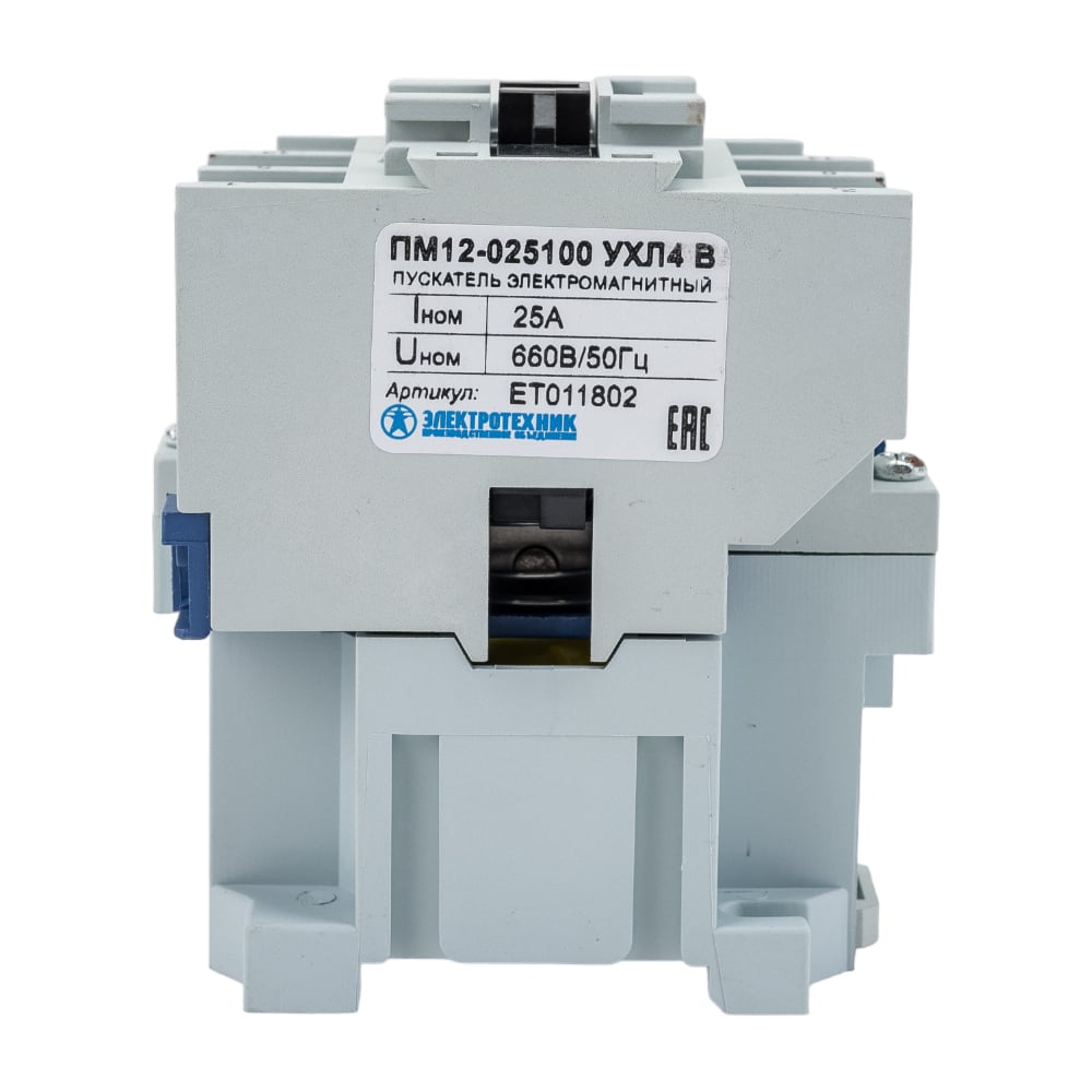 Электромагнитный пускатель Электротехник ПМ12-025100 УХЛ4 В, 220В/50Гц ...