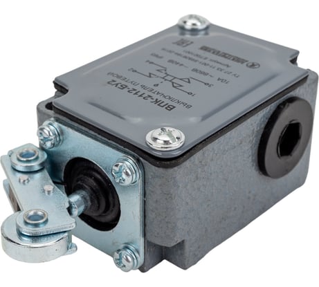 Путевой выключатель Электротехник ВПК-2112-БУ2, рычаг с роликом, IP65, ET001001