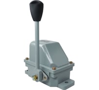 Концевой ручной выключатель Электротехник ВУ-702 У1, рычаг с ручкой, 2 положения, 10А, IP44, 2 эл. цепи, ET513981