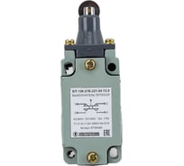 Путевой выключатель Электротехник ВП 15К-21Б-221-54 У2.8, толкатель с роликом, прямого действия, IP54, ET004424