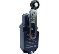 Путевой выключатель Электротехник ВП 36-2545М-66 У2, рычаг с пластиковым роликом, регулируемый по длине, 1з и 1р, инерционный, 30x60 мм, без сальника, 3А, IP66, ET007280