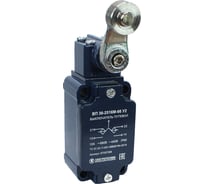 Путевой выключатель Электротехник ВП 36-2516М-66 У2, рычаг со стальным роликом, 1з и 1р, инерционный, 30x60 мм, без сальника, 3А, IP66, ET007266