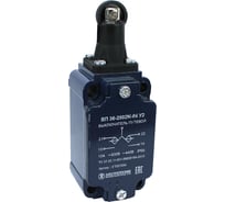 Путевой выключатель Электротехник ВП 36-2502М-66 У2, толкатель с роликом, 1з и 1р, инерционный, 30x60 мм, без сальника, 3А, IP66, ET007254