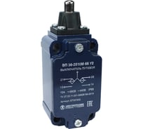 Путевой выключатель Электротехник ВП 36-2510М-66 У2, толкатель, 1з и 1р, инерционный, 30x60 мм, без сальника, 3А, IP66 ET007252