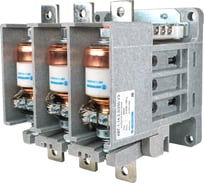 Вакуумный контактор Электротехник КВТ-1,14-2,5/250-3 У3, трёхполюсный, 220В,  AC/DC, 4з и3р, нереверсивный, без реле, IP00 ET557368